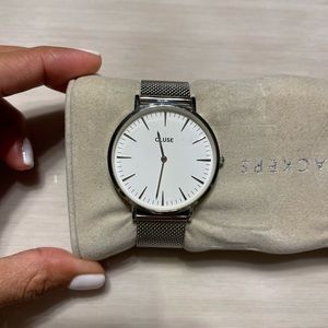 Cluse Silver Watch 38mm